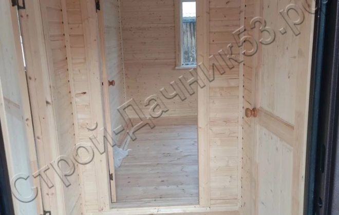 5 Каркасный дом Д-25, 7x6м, 42 М², Ленинградская область, Тихвинский район, деревня Красава (7)